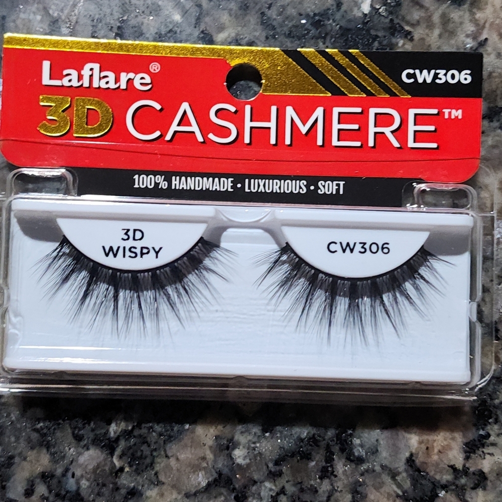 3D Cashmere CW306 Wispy False Eyelashes - Black